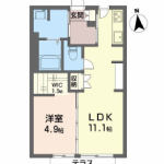家具・家電は配置のイメージであり、お部屋には付属しておりません。 家具・家電は配置のイメージであり、お部屋には付属しておりません。