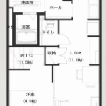 家具・家電は配置のイメージであり、お部屋には付属しておりません。